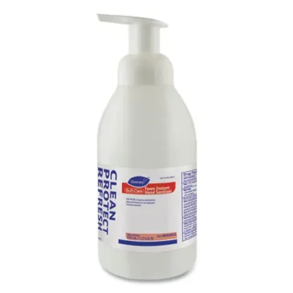 Diversey™ Soft Care Instant Foam Hand Sanitizer, 532 mL Pump Bottle, Alcohol Scent, 6/Carton