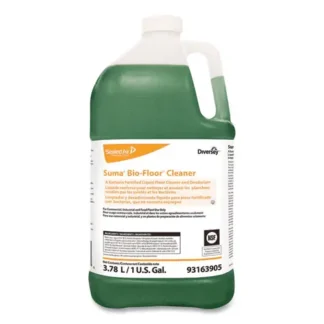 Diversey™ Suma Bio-Floor Cleaner, Unscented, Liquid, 1 gal, 4/Carton