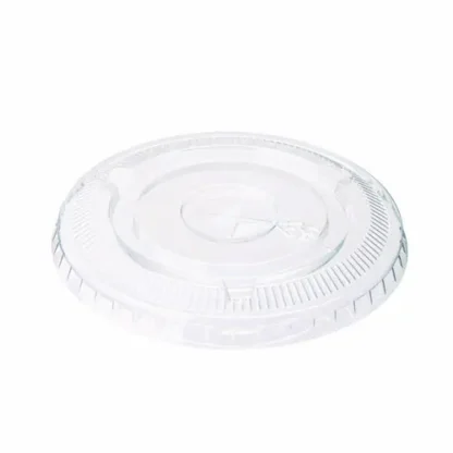 Dixie® Cold Drink Cup Lids, Fits 9 oz to 12 oz Cold Cups, Plastic, Clear - 100 Lids/Sleeve, 10 Sleeves/Carton