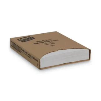 Dixie® Greaseproof Liftoff Pan Liners, White, 1,000/Carton