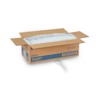 Dixie® Plastic Cutlery, Heavyweight Spoon, White, 1,000/Carton