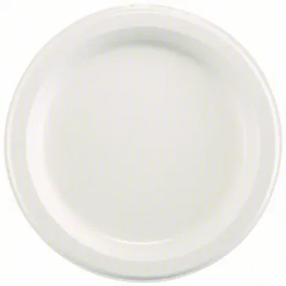 Dixie® Ultra® Heavy-Weight Paper Plates, 10" dia, White, 125/Pack, 4 Packs/Carton