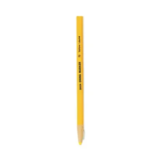 Dixon® China Marker, Yellow, Dozen