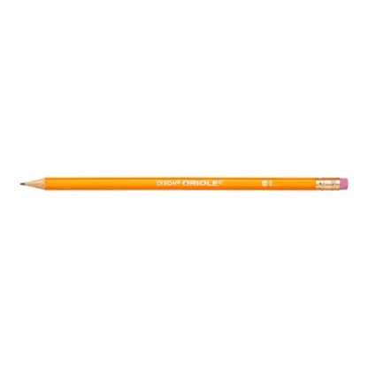 Dixon® Oriole Presharpened Pencils, HB (#2), Black Lead, Yellow Barrel, 144/Pack