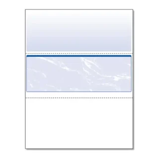 DocuGard™ Standard Security Check, Blue Marble Middle, 500/Ream
