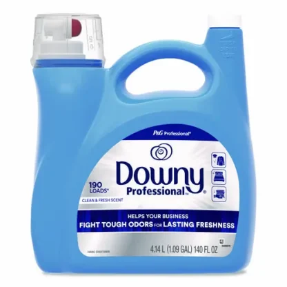 Downy® Professional Commercial Liquid Fabric Softener, 140 oz Plastic Bottle with Dispensing Tap