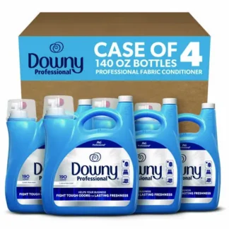 Downy® Professional Commercial Liquid Fabric Softener, Clean and Fresh Scent, 140 oz, 4/Carton