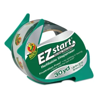 Duck® EZ Start Carton Sealing Tape, 1.89" Core, 1.88" x 30 yds, Clear