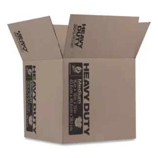 Duck® Heavy-Duty Boxes, Regular Slotted Container (RSC), 16" x 16" x 15", Brown
