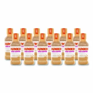 Dunkin'® French Vanilla Iced Coffee Drink, 13.7 oz Bottle, 12/Carton