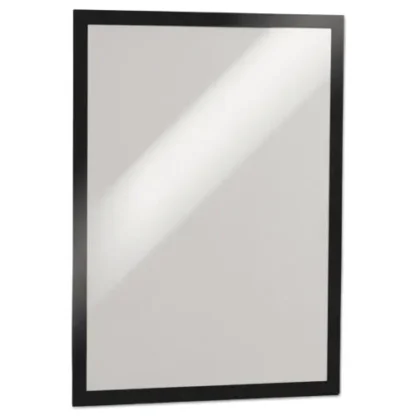 Durable® DURAFRAME Sign Holder, Black Frame, 11 x 17, 2/Pack