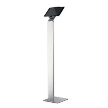 Durable® Floor Stand Tablet Holder, Silver/Charcoal Gray