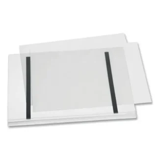 Durable® Magnetic Water-Resistant Sign Holder, 11 x 17, Clear Frame, 5/Pack