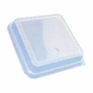 Durable Packaging Dome Lid for Cake Pan, Clear Plastic, 8.25" x 8.25", 500/Carton