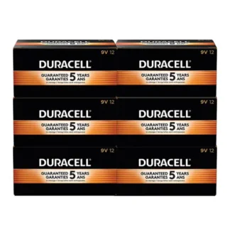 Duracell® CopperTop Alkaline 9V Batteries, 72/Carton
