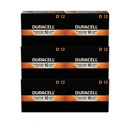 Duracell® CopperTop Alkaline D Batteries, 72/Carton