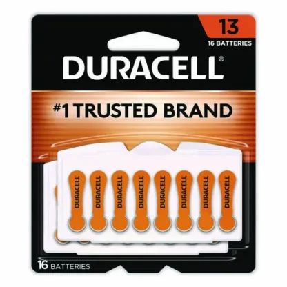 Duracell® Hearing Aid Battery #13, 16/Pack