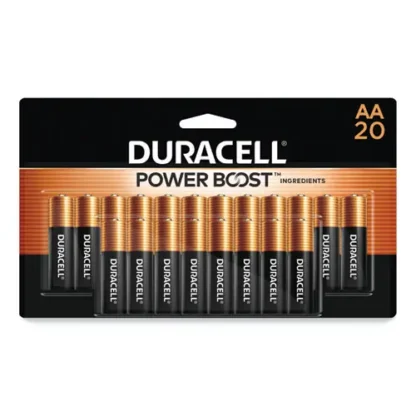 Duracell® Power Boost CopperTop Alkaline AA Batteries, 20/Pack