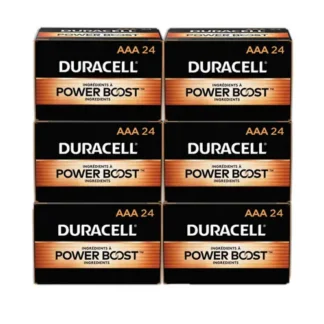Duracell® Power Boost CopperTop Alkaline AAA Batteries, 144/Carton