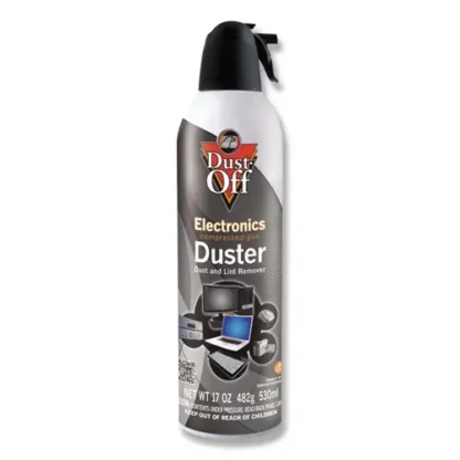 Dust-Off® Disposable Compressed Air Duster, 17 oz Can