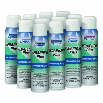 Dymon® Medaphene Plus Disinfectant Spray, 15.5 oz Aerosol, 12/Carton (Non-Stock Item - Extended Delivery Time)