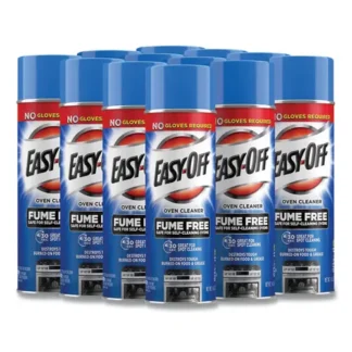 EASY-OFF® Fume-Free Oven Cleaner, Lemon Scent, 14.5 oz Aerosol Spray, 12/Carton