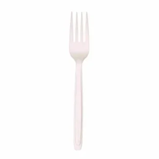 Eco-Products® Cutlery for Cutlerease Dispensing System, Fork, Plastic, White, 960/Carton