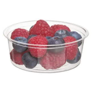 Eco-Products® Renewable and Compostable Portion Cups, 2 oz, Clear, 100/Pack, 20 Packs/Carton