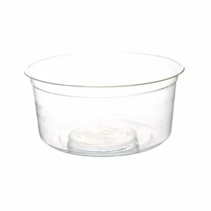 Eco-Products® Round Deli Containers, 12 oz, Clear Plastic, 500/Carton (Non-Stock Item - Extended Delivery Time)