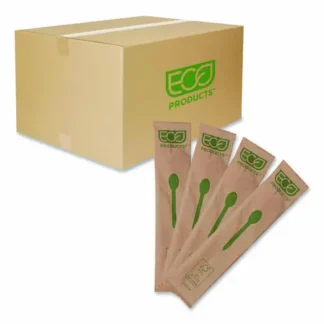 Eco-Products® Wood Cutlery, General Purpose Spoon, Natural, 500/Carton