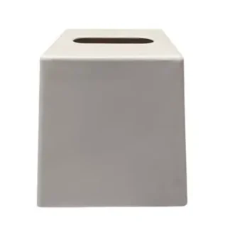 Eco Spa Square Tissue Box – Snow