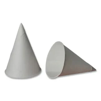 Eco Touch™ Cone Cups, 4.5 oz, Sugarcane, White, 5,000/Carton