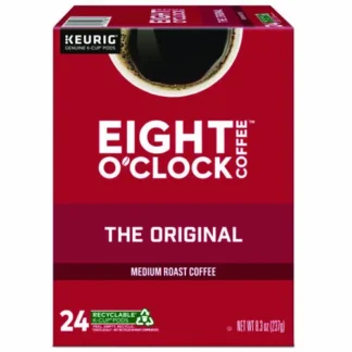 Eight O'Clock Original Coffee K-Cups, 24/Box
