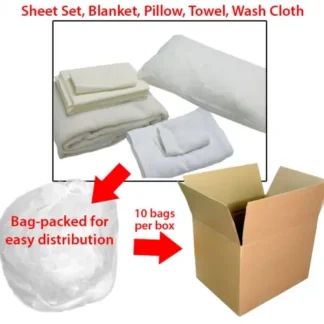 Emergency Bed In A Bag Linen Kit – Twin