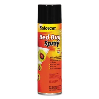 Enforcer® Bed Bug Spray, 14 oz Aerosol Spray, 12/Carton