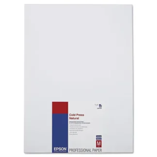 Epson® Cold Press Fine Art Paper, Textured Matte, 13 x 19, 25/Pack
