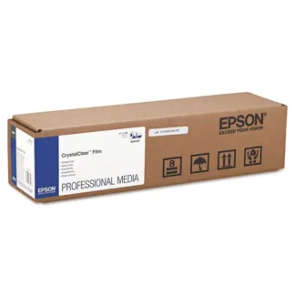 Epson® CrystalClear Film, 17" x 100 ft, Glossy Clear