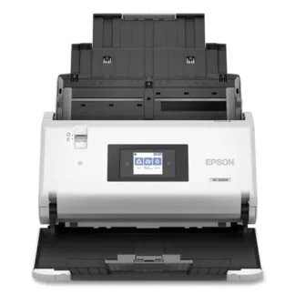 Epson® DS-30000 Large-Format Document Scanner, 1200 dpi Optical Resolution, 120-Sheet Duplex Auto Document Feeder, Scans Up to 12" x 220"