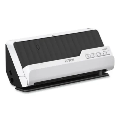Epson® DS-C330 Color Compact Desktop Document Scanner, 660 dpi Optical Resolution, 20-Sheet Auto Document Feeder