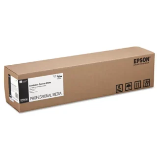Epson® Exhibition Canvas, Matte White, 24" x 40 ft, 23 mil