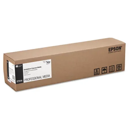 Epson® Exhibition Canvas, Matte White, 24" x 40 ft, 23 mil