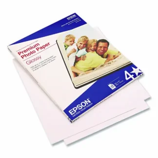 Epson® Premium Photo Paper, High-Gloss, 8.5 x 11, 25 Sheets