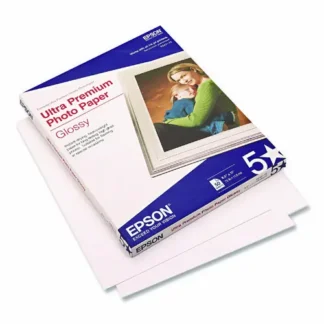 Epson® Ultra Premium Gloss Photo Paper, 8.5 x 11, Bright White, 50/Pack