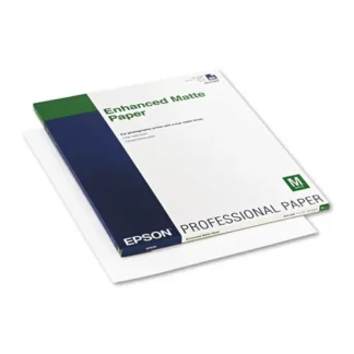 Epson® Ultra Premium Matte Presentation Paper, 17" x 22", 10 mil, Matte White, 50 Sheets/Pack