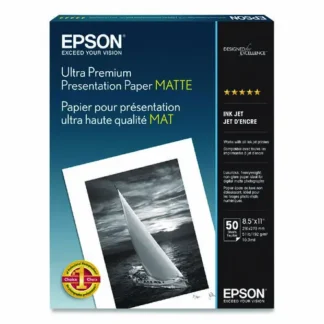 Epson® Ultra Premium Matte Presentation Paper, 8.5 x 11, 50 Sheets