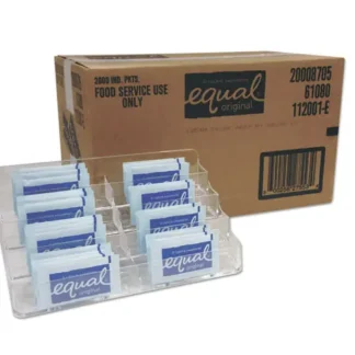 Equal® Zero Calorie Sweetener, 2,000 Packets, 0.04 oz Each