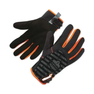 ergodyne® ProFlex 812 Standard Mechanics Gloves, Black, 2X-Large, Pair