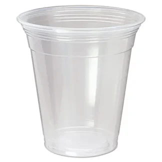 Fabri-Kal® Nexclear Polypropylene Drink Cups, 12 to 14 oz, Clear Plastic, 50/Bag, 20 Bags/Carton (Non-Stock, Extended Delivery)