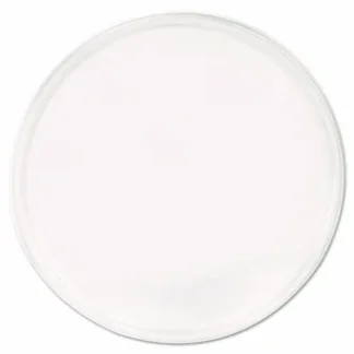 Fabri-Kal® PolyPro Microwavable Deli Container Lids, Clear, Plastic, 500/Carton