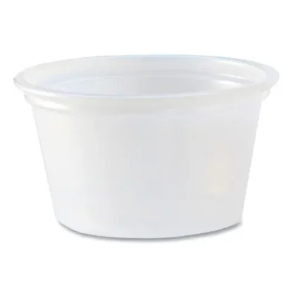 Fabri-Kal® Portion Cups, 0.75 oz, Plastic, Translucent